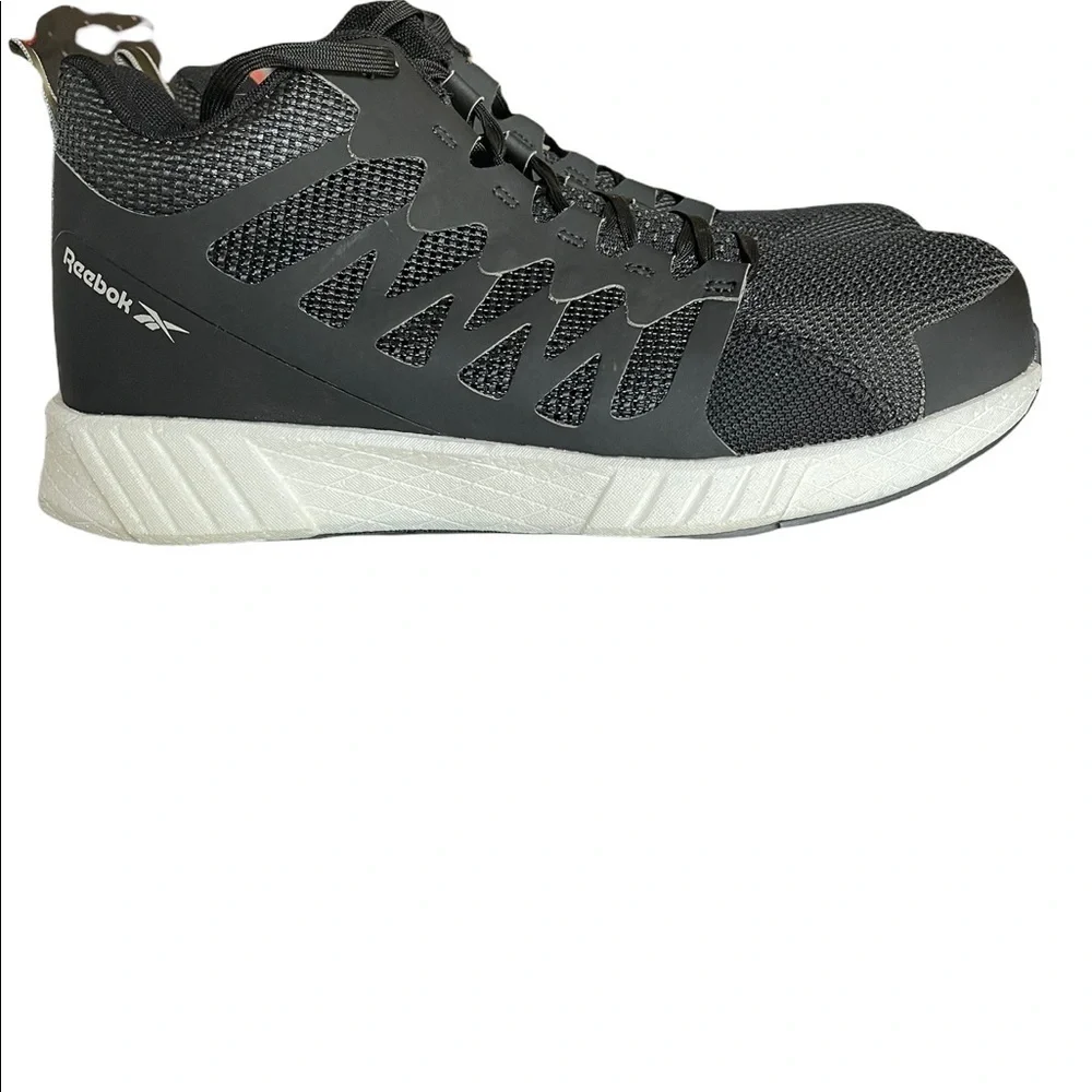 - Reebok work fusion‎ flex wave work compositive toe black/white shoes size…